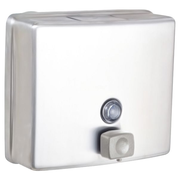 Stainless Steel Square Slim Liquid Soap Dispenser 1.2L