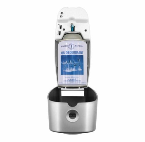 Metered Aerosol Dispenser, Matt Silver/Chrome - AD100sf