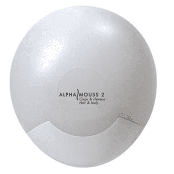 AlphaMouss Dispenser White Ivory, 3-In-1 Gel for Hand, Hair and Body Wash, 350mL