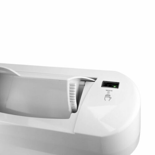Automatic Sanitary Bin 15 Litre - Ladies Room Hands Free Sensor Female Hygiene Waste Bin (White)