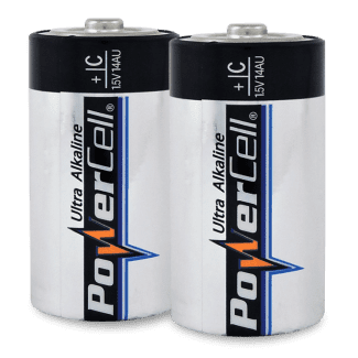 Batteries (C Size Ultra Alkaline)