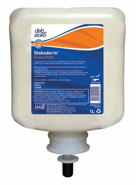 DEB Stoko Stokoderm Protect Pure – 1 LT Cartridge
