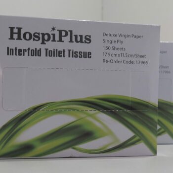 Interfold Toilet Paper, 100 Packs Per Box