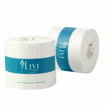 Livi Essentials Bathroom Toilet Paper Roll 2ply 400s – 1001