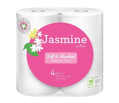 Livi Jasmine 250s Scented Toilet Paper – 1008