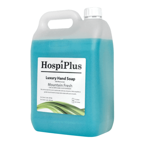 Hospiplus Blue Luxury Liquid Handwash, Hand Soap with Moisturiser, 5 L