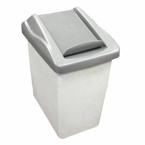 Comfortsan MINI 15 Liter Commercial Sanitary Bin With Two Tone Grey Finish