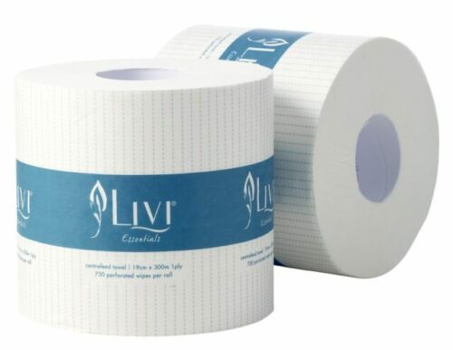 Livi Essentials Premium Centrefeed Hand Roll Towel 300m - 1203