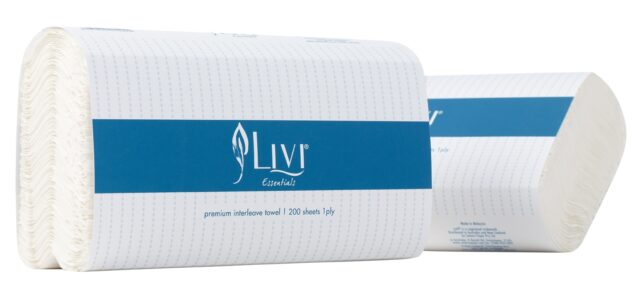 Livi Essentials Multifold Slim Paper Hand Towel 200s – 1402
