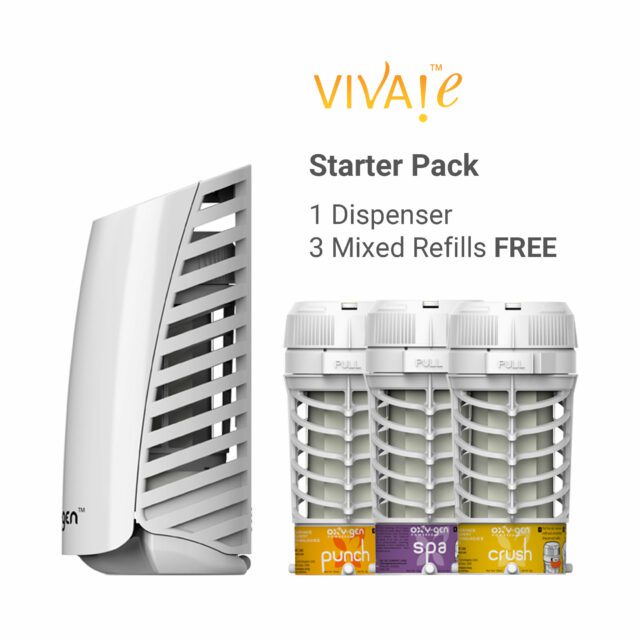 Oxygen Powered Viva Air Freshener Starter Kit