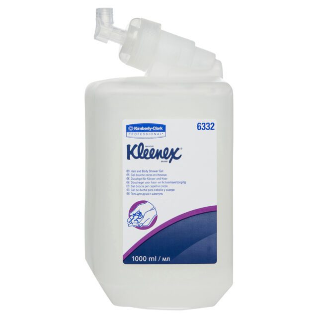 Kleenex Shower Gel Cartridge for Hair and Body 6332 – 1L