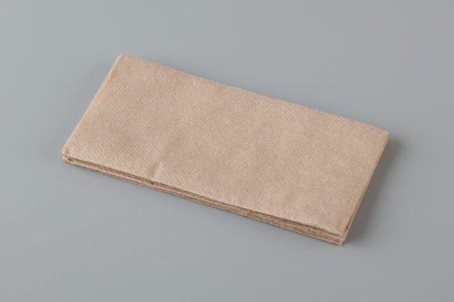 Quilted Brown Recycled Paper Dinner Napkins, 1000s