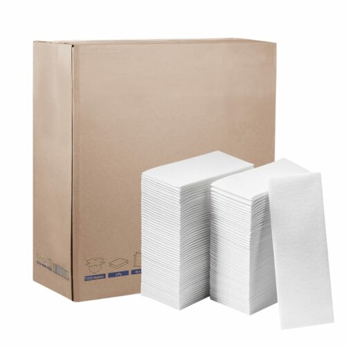 Premium Paper Quilted Napkins, Brown, 1000 Napkins