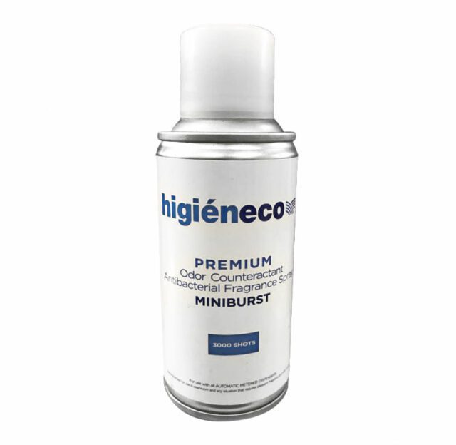Higieneco MiniBurst 2.0 Automatic Spray Air Freshener Fragrance Refill, Anti Bacterial, Laurier Rose
