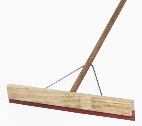 450mm Wooden Back Squeegee - Head Only