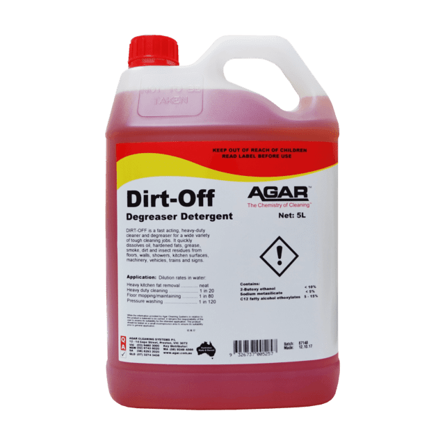 Dirt-Off Heavy-Duty Degreaser Detergent – 5L
