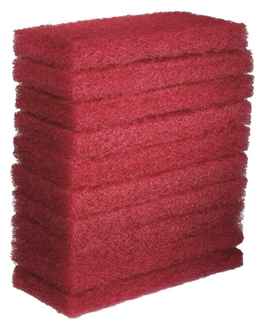 Eager Beaver Red Floor Pad – 10 Pack