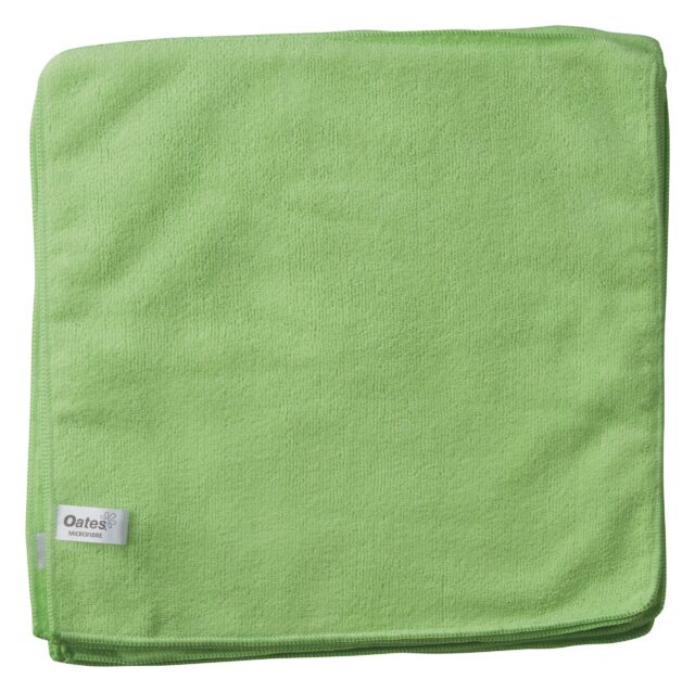 Value Microfibre Cloths – 10 Pack – Green