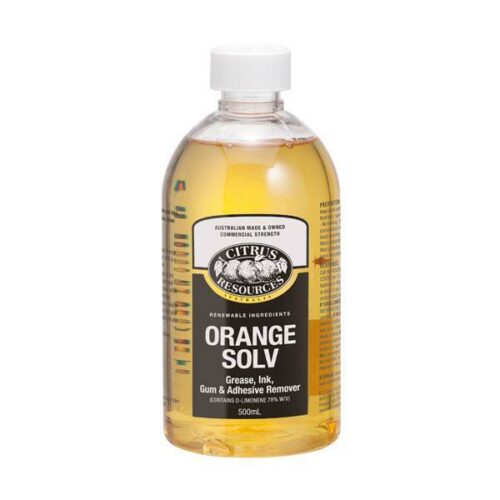 Orange Solv Water Soluble Solvent Cleaner and Carpet Spotter - 500 mL