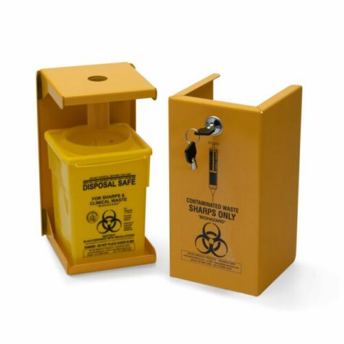 1.5 mm Steel Safety Case for Sharps Container 2 L