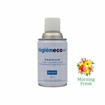 Higieneco Morning Fresh Automatic Aerosol Air Freshener Fragrance Refill, Antibacterial, 300 mL, 6000 Sprays