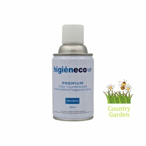 Higieneco Country Garden Automatic Spray Air Freshener Fragrance Refill, Antibacterial, 300 mL