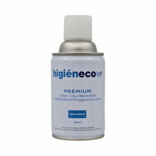 Higieneco Laurier Rose Automatic Aerosol Air Freshener Fragrance Refill, Antibacterial, 300 mL, 6000 Sprays